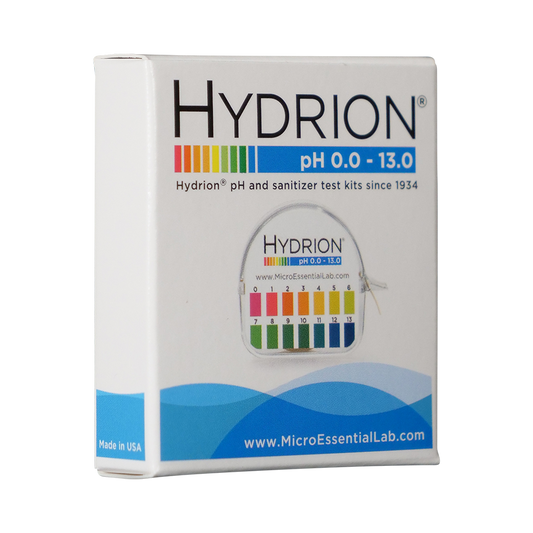 pH Test Kit Dispenser w/ Paper Strips